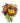 Make-A-Wish bouquet of colorful flowers in a vase