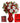 Red roses, daisies, truffles & card.