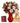 Red & White Flower Bouquet with Teddy Bear