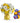 Get well daisies & balloons bouquet