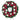 red and white wreath