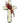 white flowers cross