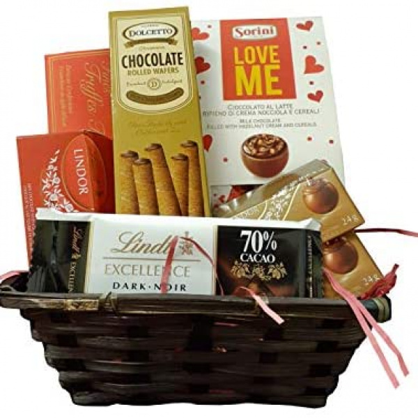 Chocolate Lovers Gift Basket 