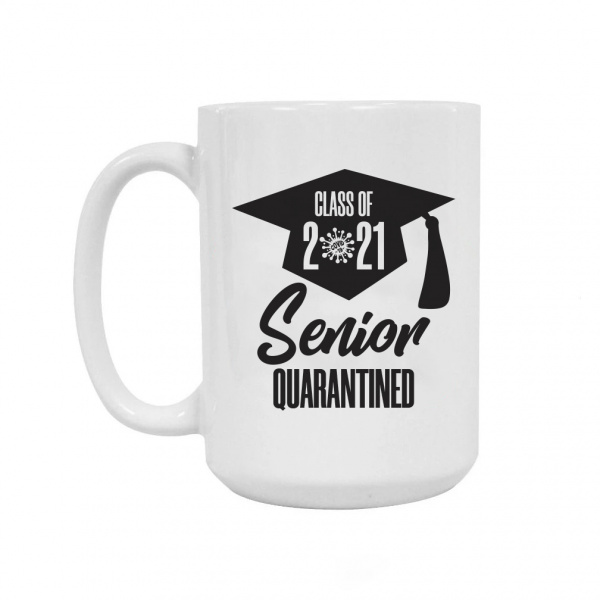 Quarantined Grad 2021 Mug 